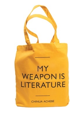 Tote bag Finestres "My weapon is literature"