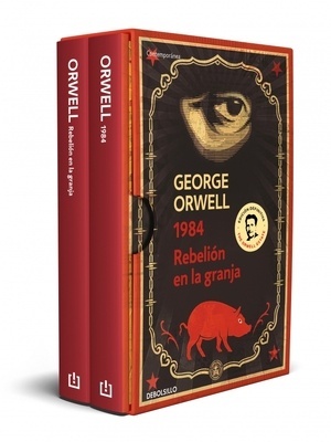 George Orwell (pack con las ediciones definitivas avaladas por The Orwell Estate de 1984 y Rebelión en la granja